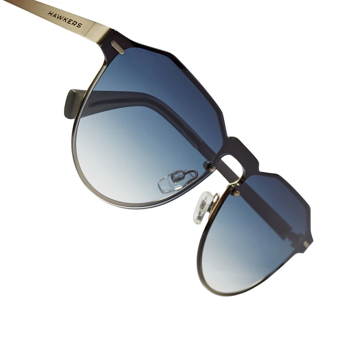 Lentes de Sol Hawkers Warwick Venm Metal HWVM20SLM0 Azul Degrade Unisex Talla 52mm 4