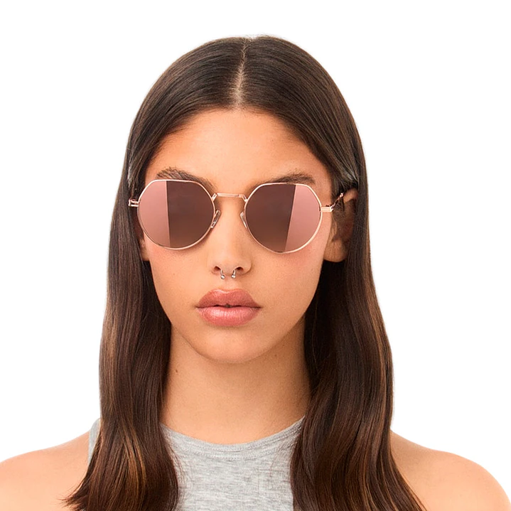 Lentes de Sol Polarizado Hawkers AURA HAUR22KKMP Rosa Espejado Unisex Talla 52 mm 7