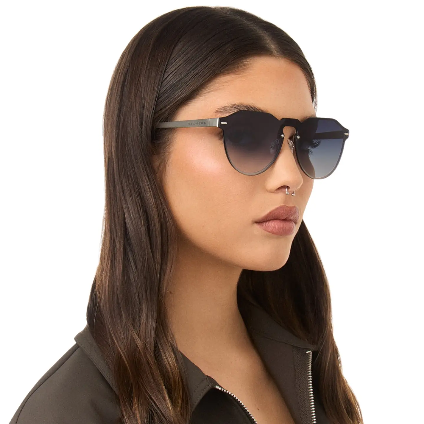 Lentes de Sol Hawkers Warwick Venm Metal HWVM20SLM0 Azul Degrade Unisex Talla 52mm 7