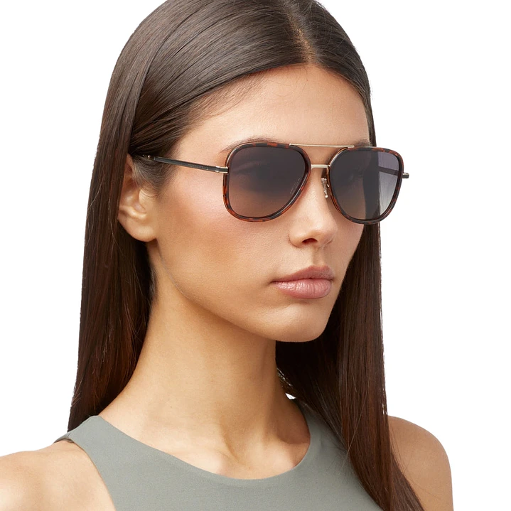 Lentes de Sol Hawkers Captain HCAP21CBXP Marron Tortuga Unisex Talla 55mm 7