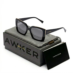 Lentes de Sol Hawkers Chazara HCHA20BBX0 Negro Unisex Talla 55mm