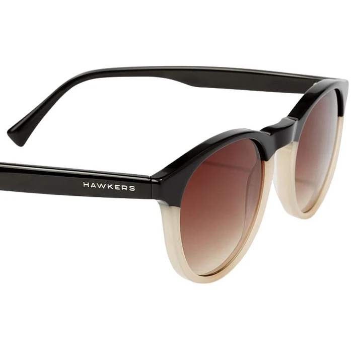 Lentes de Sol Hawkers BEL AIR X RBELX01 Negro y Beige Unisex Talla 52mm 6