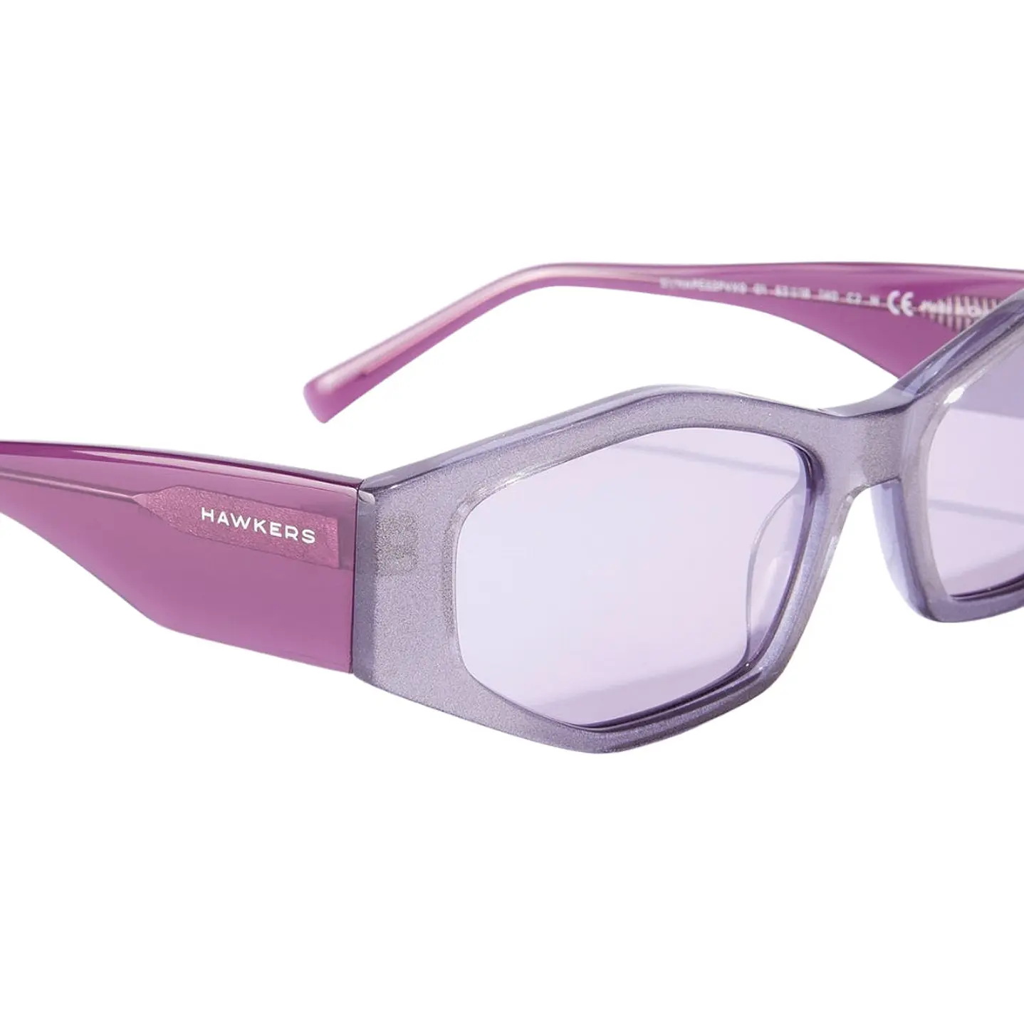 Lentes de Sol Hawkers Aperol HAPE22PVX0 Morado y Lila Unisex Talla 52mm 5