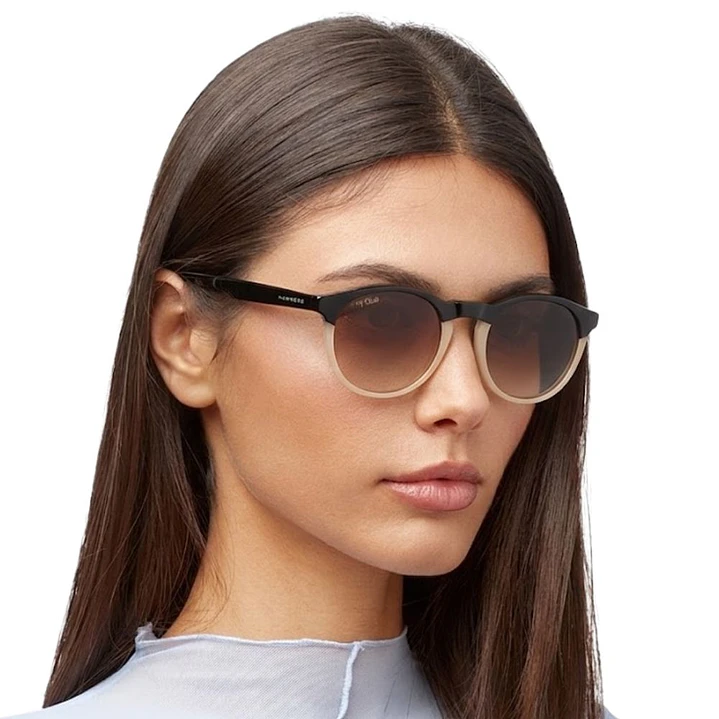 Lentes de Sol Hawkers BEL AIR X RBELX01 Negro y Beige Unisex Talla 52mm 7