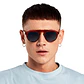 Lentes de Sol Hawkers BLAST HBLA20WLX0 Rojo Semitransparente Unisex Talla 50mm - Miniatura 7