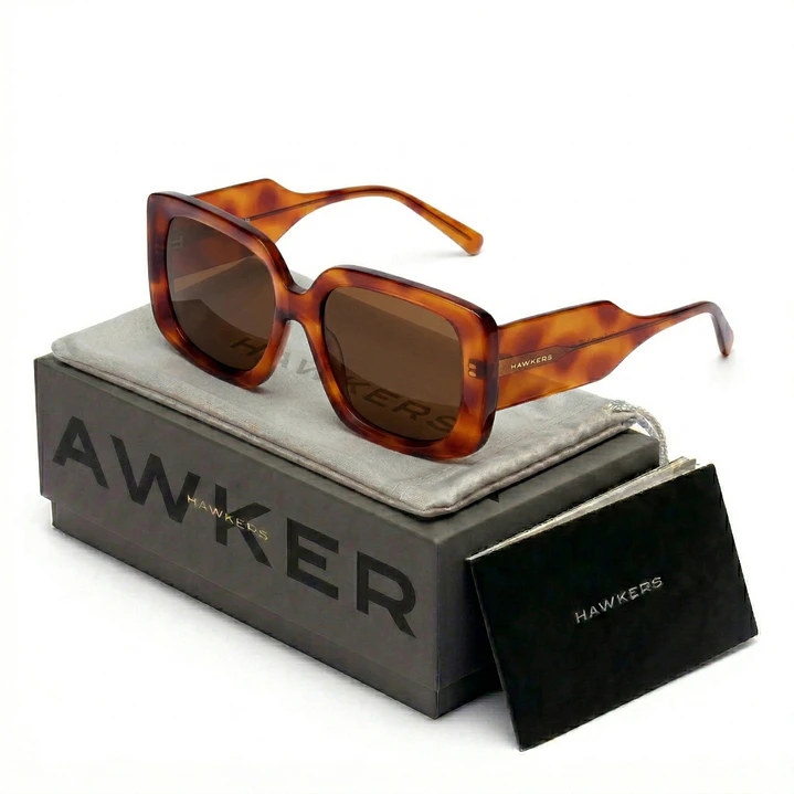 Lentes de Sol Hawkers Negroni HNEG22CWX0 Marron Unisex Talla 56mm 1