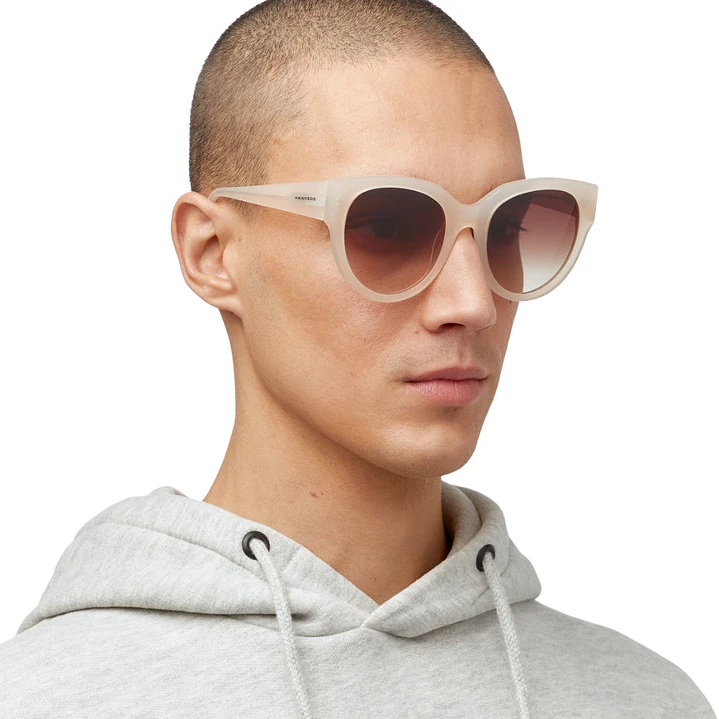 Lentes de Sol Hawkers Loira HLOI20WWX0 Beige Mate Unisex Talla 55mm 7