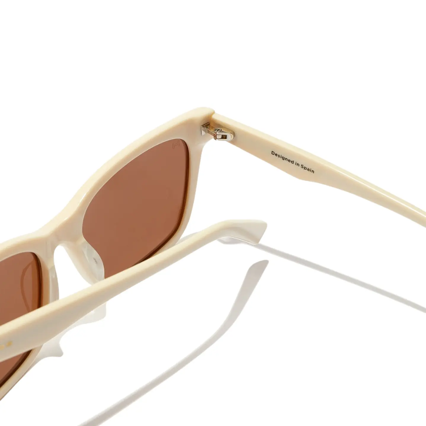 Lentes de Sol Hawkers Maze HMAZ23HWXP Beige y Marron Unisex Talla 55mm 5