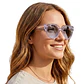 Lentes de Sol Hawkers LOIRA HLOI20TSX0 Celeste Transparente Unisex Talla 55mm - Miniatura 4