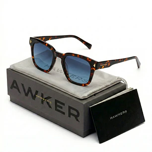 Lentes de Sol Hawkers Stack HSTA22CLX0 Azul Degrade Unisex Talla 49mm