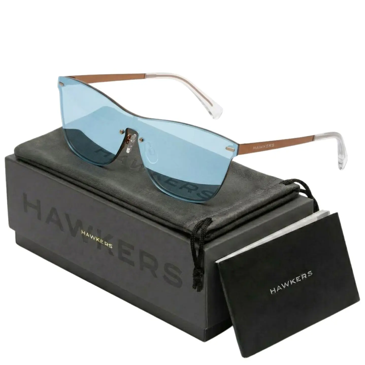 Lentes de Sol Hawkers ONE VENM METAL HOVM20DLM0 Celeste Espejado Unisex Talla 141mm 1