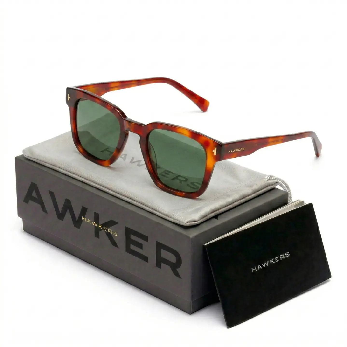 Lentes de Sol Hawkers Stack HSTA22WLX0 Marron Carey Unisex Talla 49mm 1