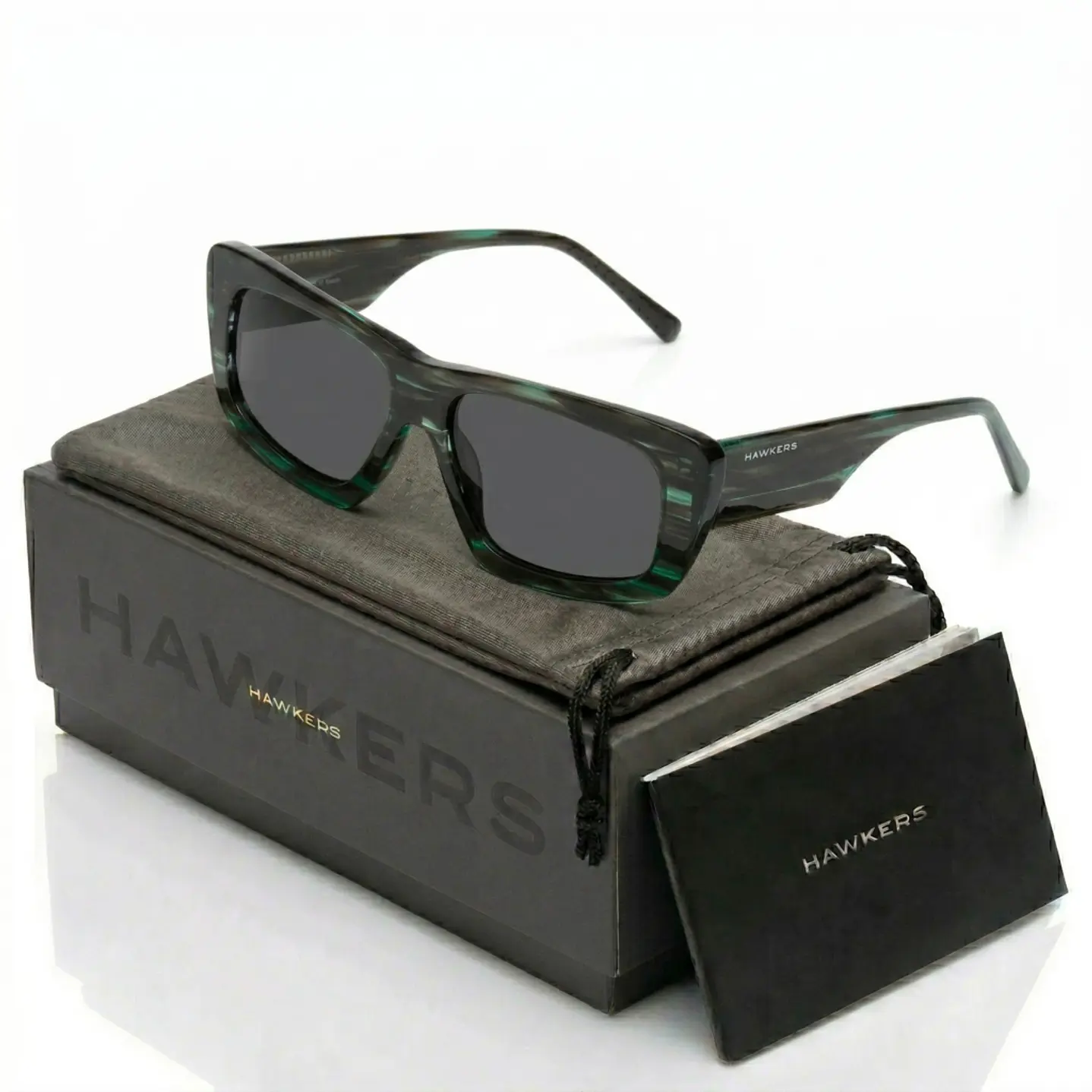 Lentes de Sol Hawkers Zenith HZEN24EBX0 Verde Estampado Unisex Talla 57mm 1