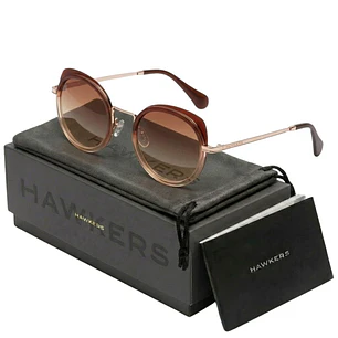 Lentes de Sol Hawkers MILADY HMIL20DWM0 Marron Degrade Unisex Talla 50mm