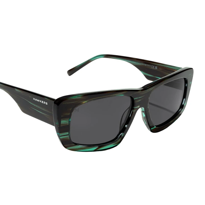 Lentes de Sol Hawkers Zenith HZEN24EBX0 Verde Estampado Unisex Talla 57mm 5