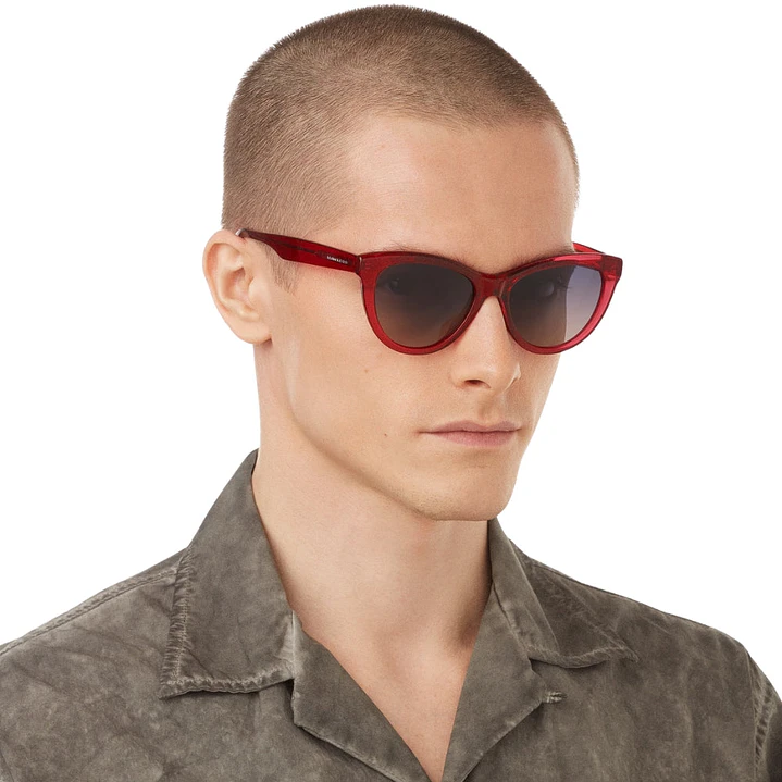Lentes de Sol Hawkers Nolita HNOL21RKX0 Rojo Transparente Unisex Talla 53mm 7