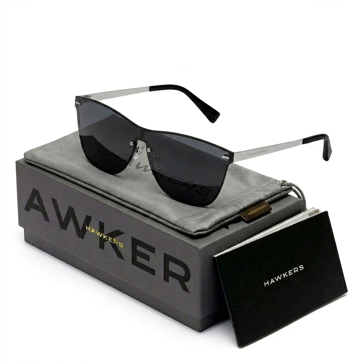 Lentes de Sol Hawkers One Venm Metal H02LHM5001 Negro Unisex Talla 52mm 1