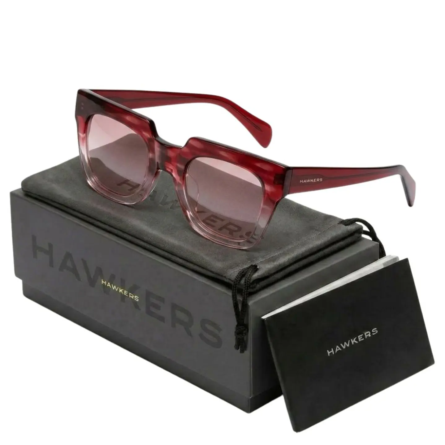 Lentes de Sol Hawkers ROW X HROW20RKX0 Oro Rosa Espejado Unisex Talla 50mm 1