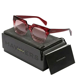 Lentes de Sol Hawkers ROW X HROW20RKX0 Oro Rosa Espejado Unisex Talla 50mm