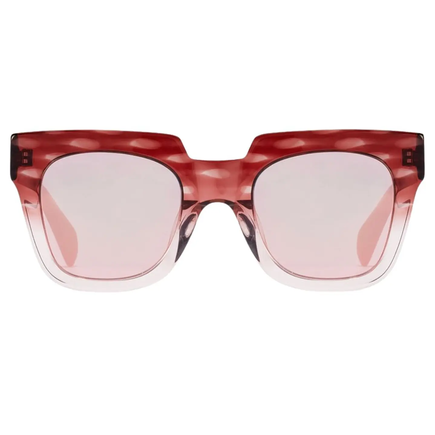 Lentes de Sol Hawkers ROW X HROW20RKX0 Oro Rosa Espejado Unisex Talla 50mm 3