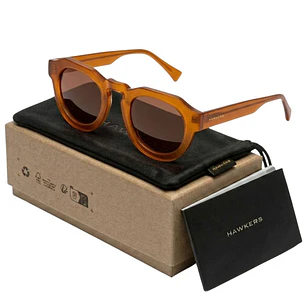 Lentes de Sol Hawkers WARWICK UPTOWN HWUP21OWX0 Marron Semitransparente Unisex Talla 47mm