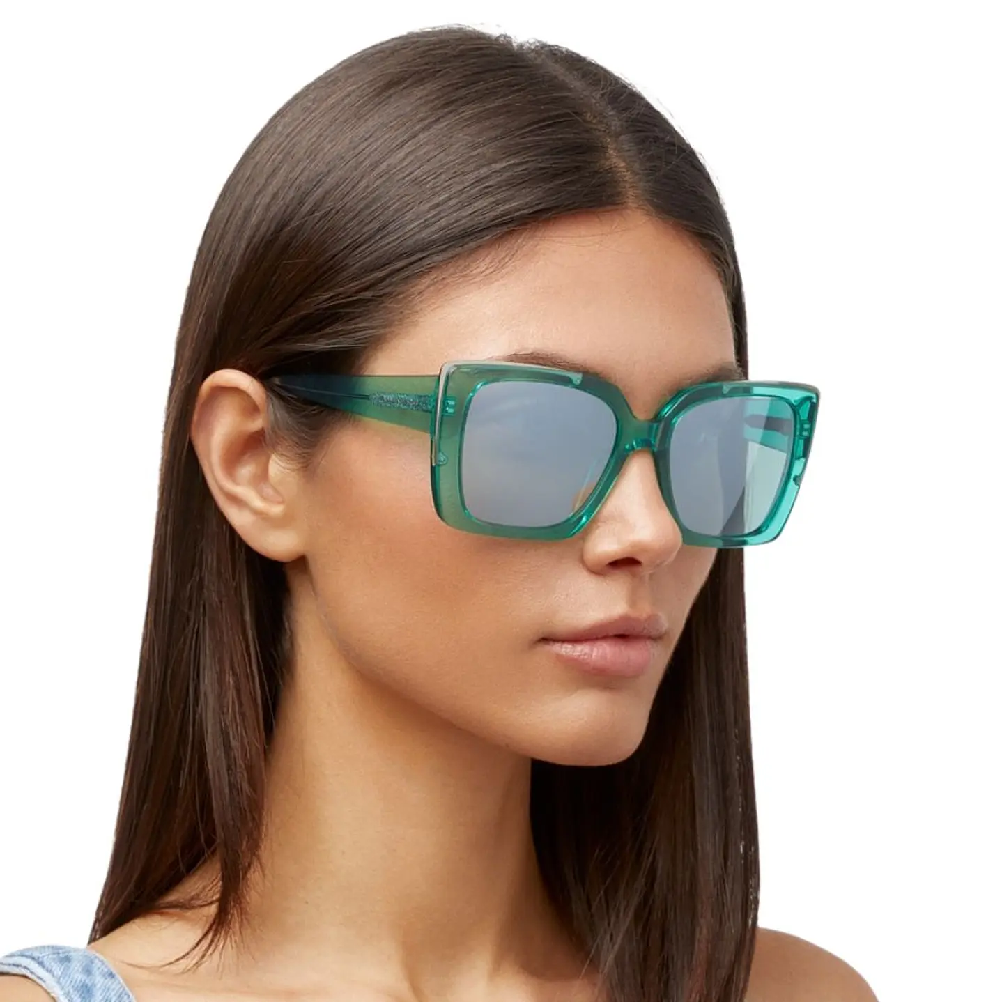 Lentes de Sol Hawkers CHAZARA HCHA20EEX0 Tuequesa Transparente Unisex Talla 55mm 9