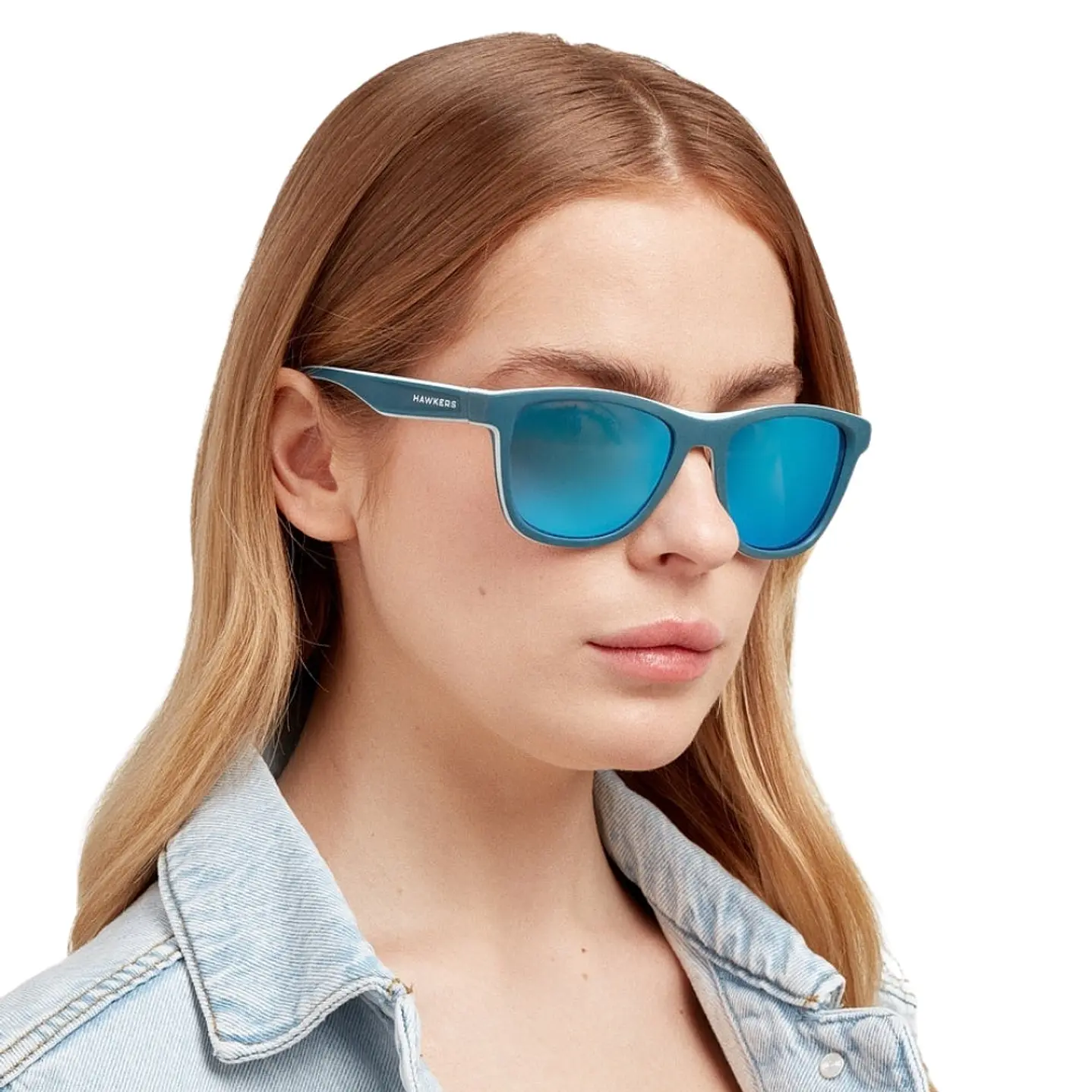 Lentes de Sol Hawkers ONE SPORT HOSP20LLT0 Azul Espejado Unisex Talla 59 mm 7