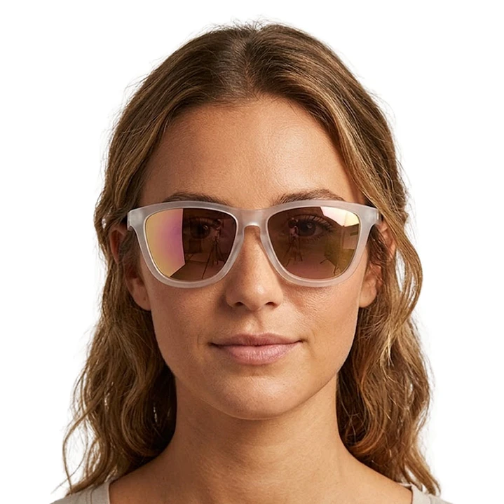 Lentes de Sol Polarizado Hawkers ONE COLT HOCL22TKTP Rosado Espejado Unisex Talla 53 mm 8