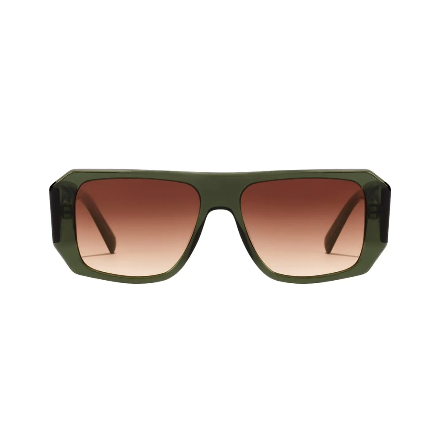Lentes de Sol Hawkers Hell HHEL24EWX0 Verde Transparente Unisex Talla 56mm 3