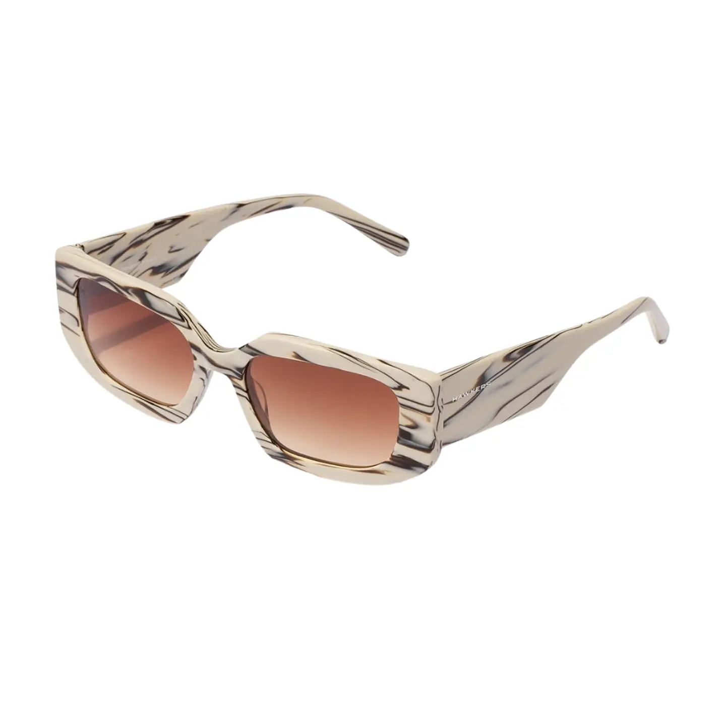 Lentes de Sol Hawkers Trendset HTRE24HWX0 Blanco Estampado Unisex Talla 54mm 2