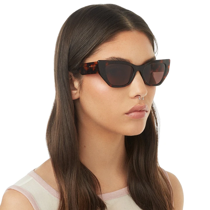 Lentes de Sol Hawkers Manhattan HMHA22CWX0 Marron Tortuga Unisex Talla 53mm 7