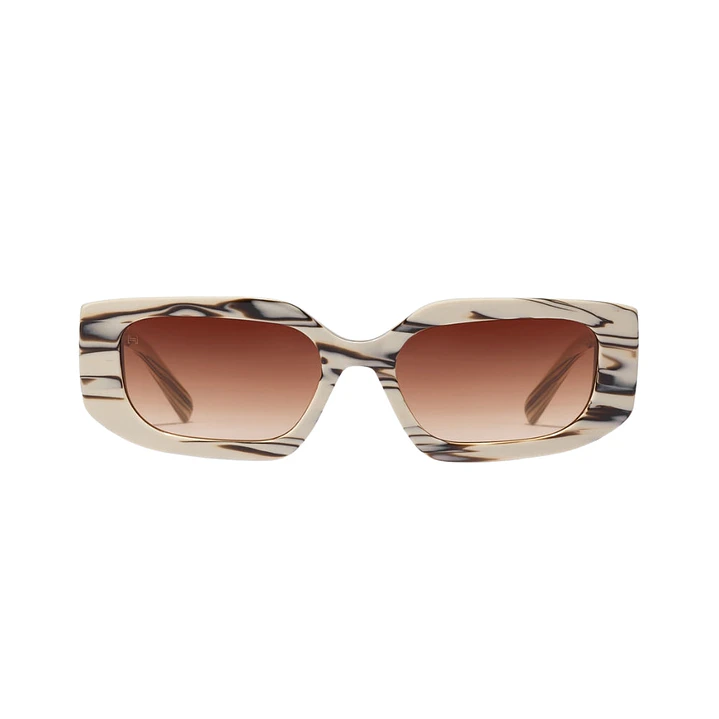 Lentes de Sol Hawkers Trendset HTRE24HWX0 Blanco Estampado Unisex Talla 54mm 3