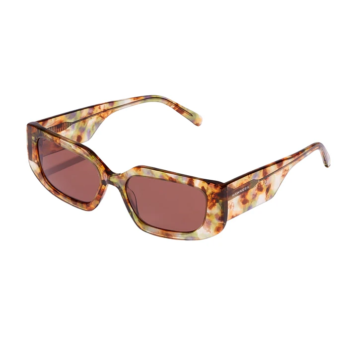 Lentes de Sol Hawkers Trendset HTRE24XWX0 Marron Estampado Unisex Talla 54mm 2