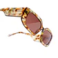 Lentes de Sol Hawkers Trendset HTRE24XWX0 Marron Estampado Unisex Talla 54mm - Miniatura 4
