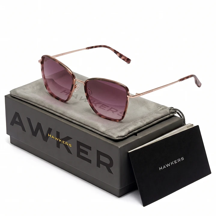Lentes de Sol Hawkers Chill HCHI23CPT0 Morado Degrade Unisex Talla 56mm 1