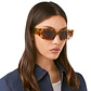 Lentes de Sol Hawkers Trendset HTRE24XWX0 Marron Estampado Unisex Talla 54mm - Miniatura 8