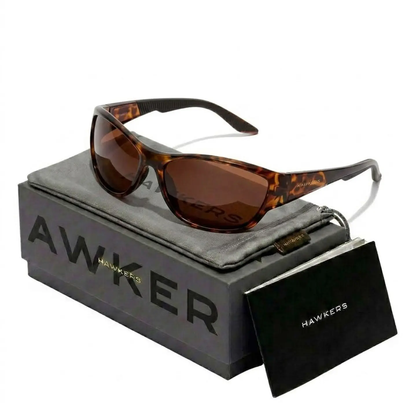 Lentes de Sol Polarizado Hawkers RAVE HRAV23CWTP Marron Tortuga Unisex Talla 63 mm 1