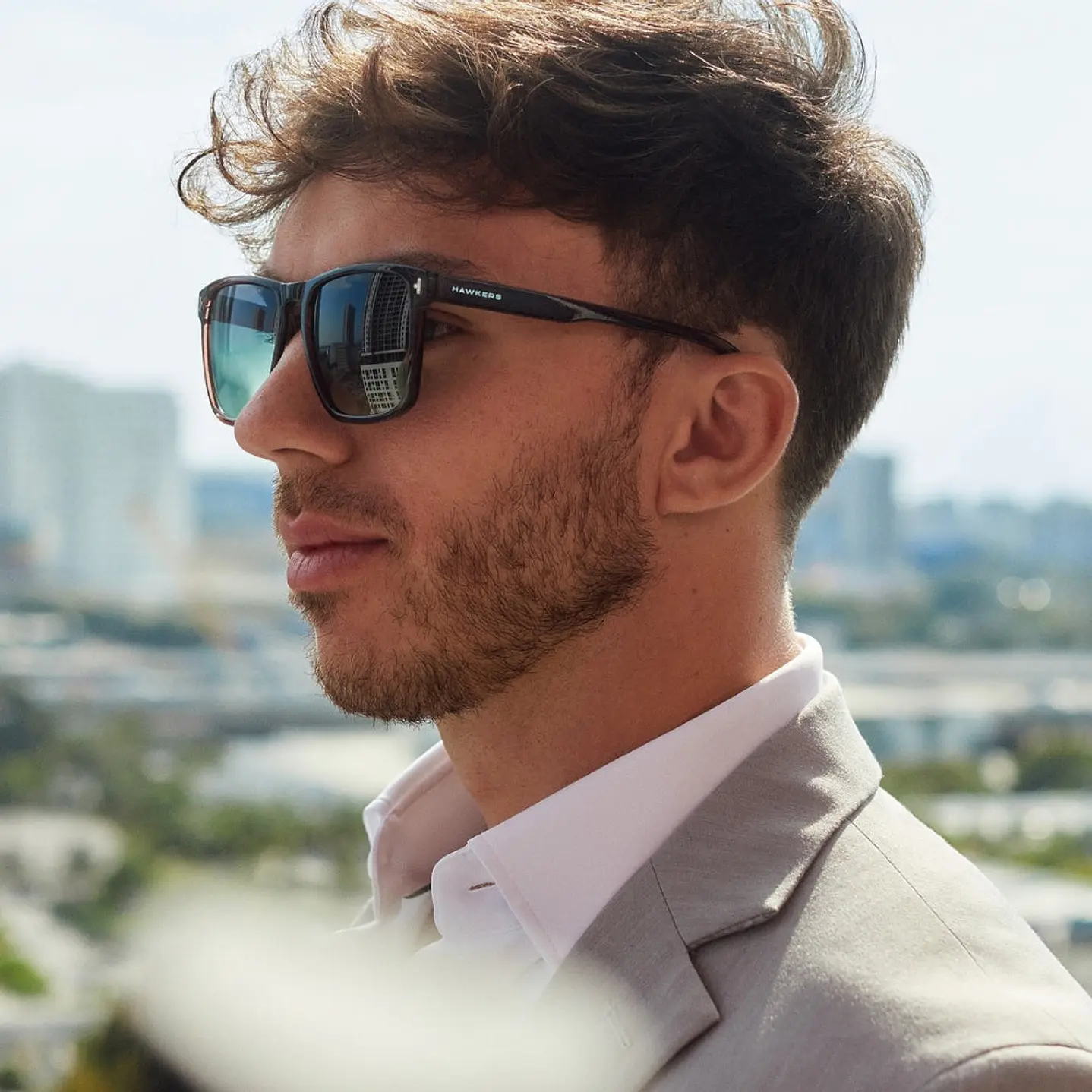 Lentes de Sol Hawkers Dust - Pierre Gasly HDUS23WETG Verde Degrade Unisex Talla 56mm 7