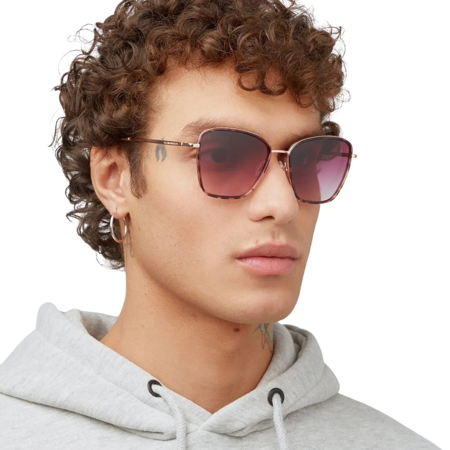 Lentes de Sol Hawkers Chill HCHI23CPT0 Morado Degrade Unisex Talla 56mm 8