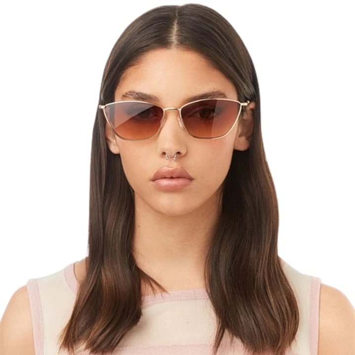 Lentes de Sol Hawkers FRESH HFRE23DWM0 Marron Degrade Unisex Talla 62 mm 6