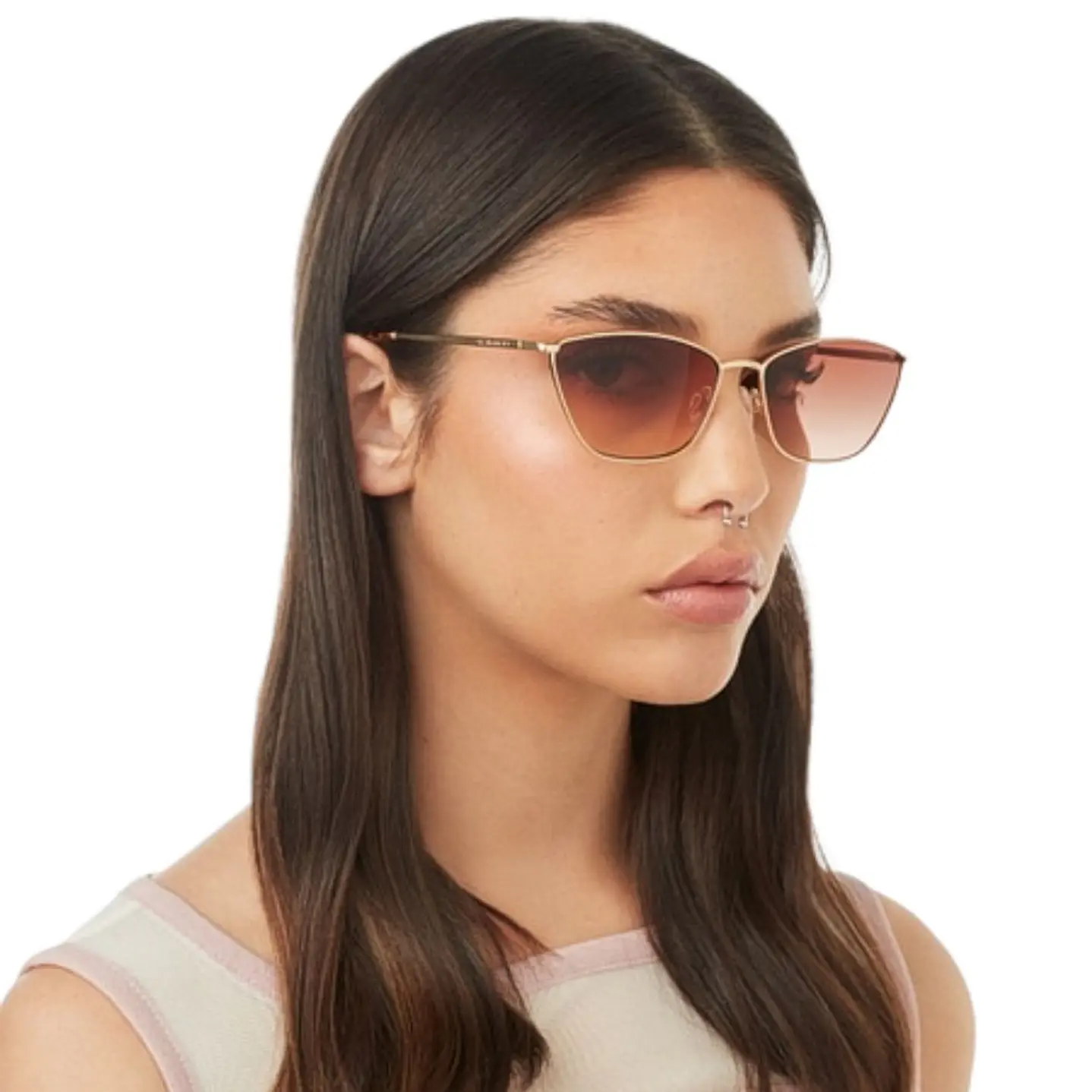 Lentes de Sol Hawkers FRESH HFRE23DWM0 Marron Degrade Unisex Talla 62 mm 7