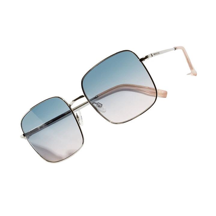 Lentes de Sol Hawkers Royal Flush HRFL22SKM0 Azul Degrade Unisex Talla 55mm 6