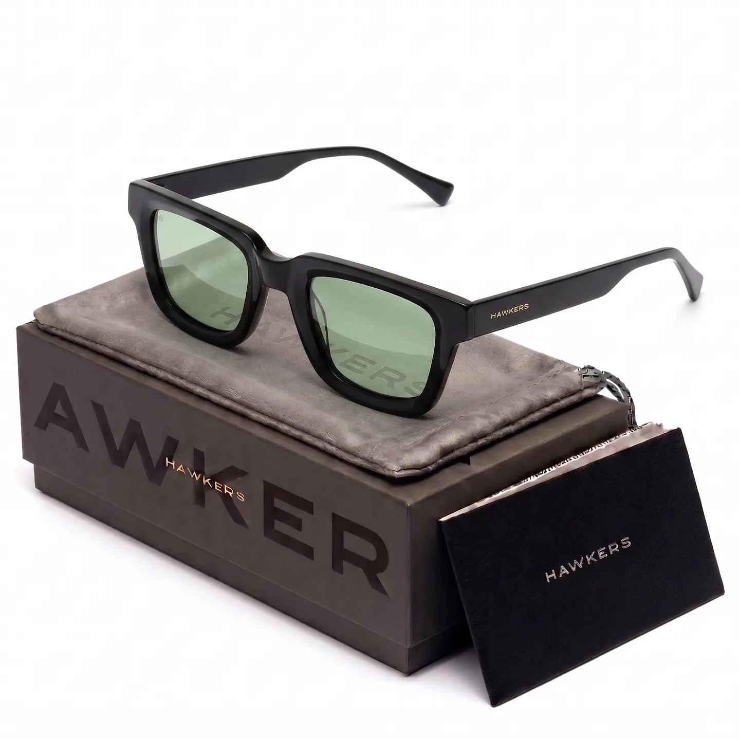 Lentes de Sol Hawkers One Uptown HOUP24BEX0 Verde Unisex Talla 49mm 1