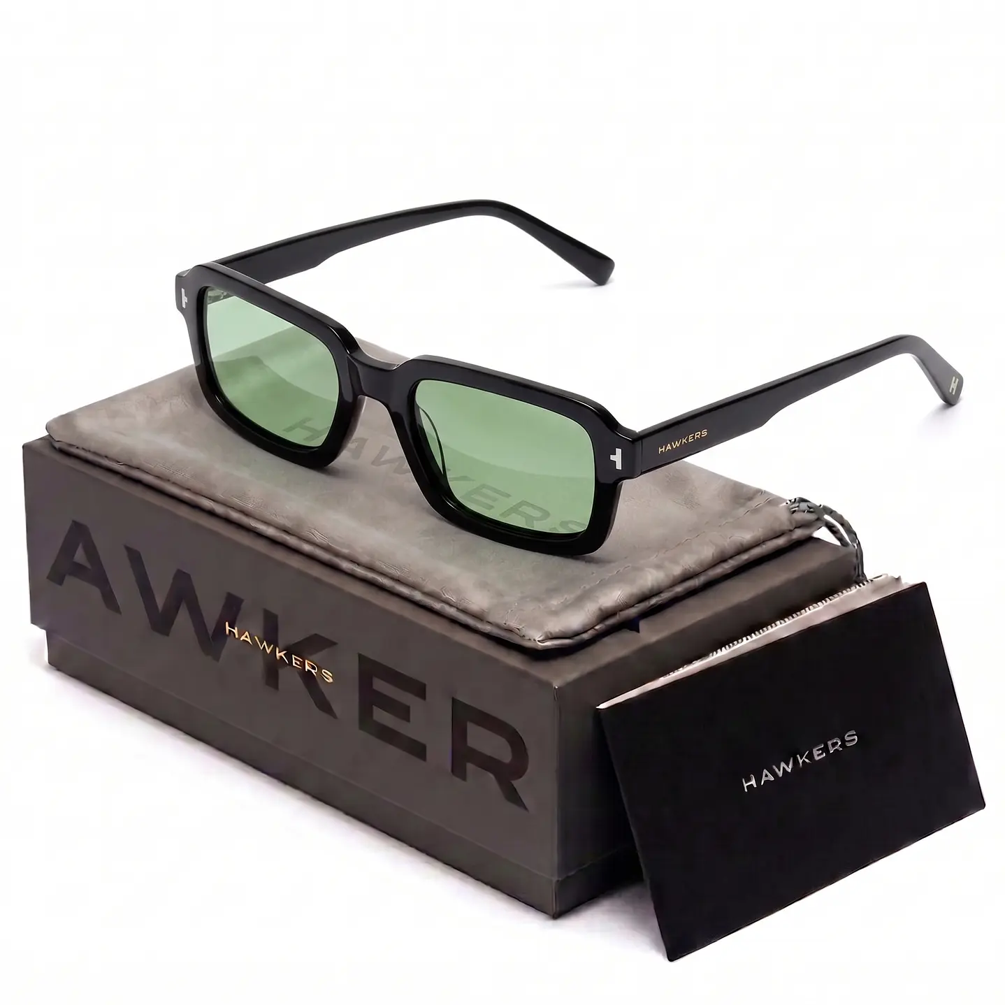 Lentes de Sol Hawkers Point HPOI24BEX0 Verde Unisex Talla 52mm 1