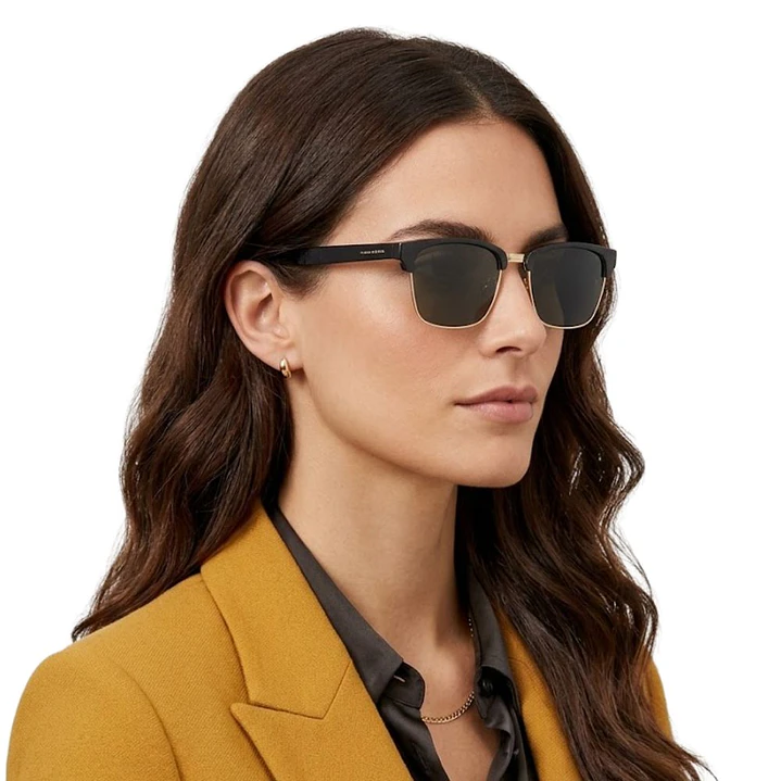 Lentes de Sol Polarizado Hawkers CLASSIC VALMONT HCVA22BETP Negro Unisex Talla 53mm 8