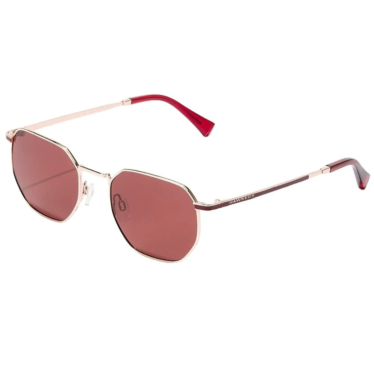 Lentes de Sol Polarizado Hawkers SIXGON HSIX21KWMP Oro Rosa Unisex Talla 51mm 2