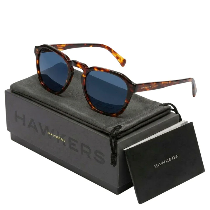 Lentes de Sol Hawkers BLACKJACK HBLA22CLX0 Marron Havana Unisex Talla 51mm 1