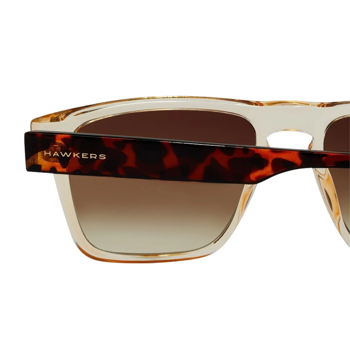 Lentes de Sol Hawkers LAYOFF HLAY22JWT0 Marron Tortuga Unisex Talla 55mm 4