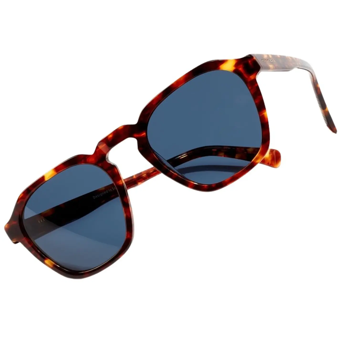 Lentes de Sol Hawkers BLACKJACK HBLA22CLX0 Marron Havana Unisex Talla 51mm 5