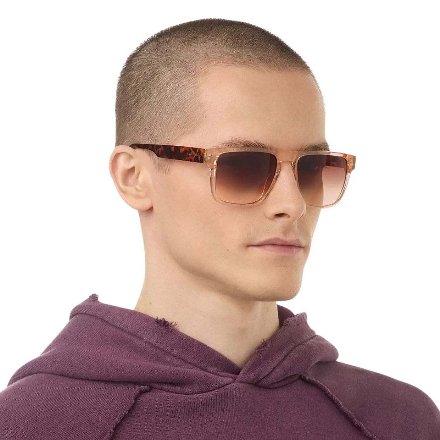 Lentes de Sol Hawkers LAYOFF HLAY22JWT0 Marron Tortuga Unisex Talla 55mm 8